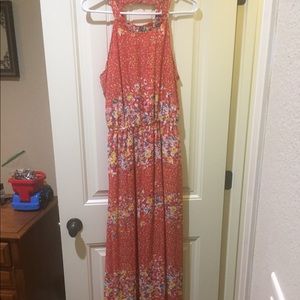 Long floral dress